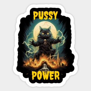 Pussy Power Sticker